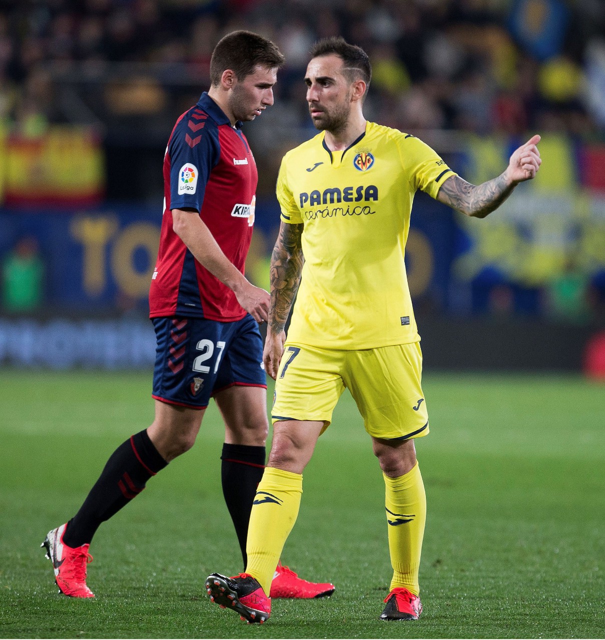 比利亚雷亚尔射手完成帽子戏法的简单介绍